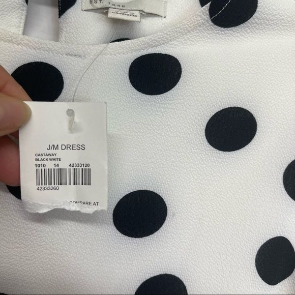 Cato Polka Dot Shift Dress - Picture 4 of 6